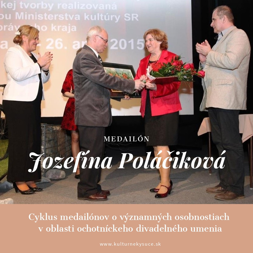 Medailón Jozefína Poláčiková