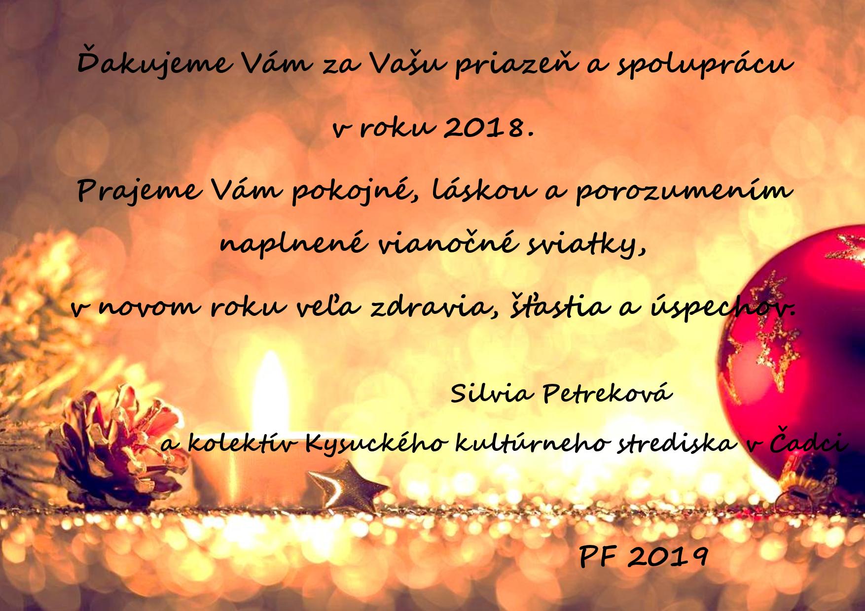 PF 2019 KKS v Čadci