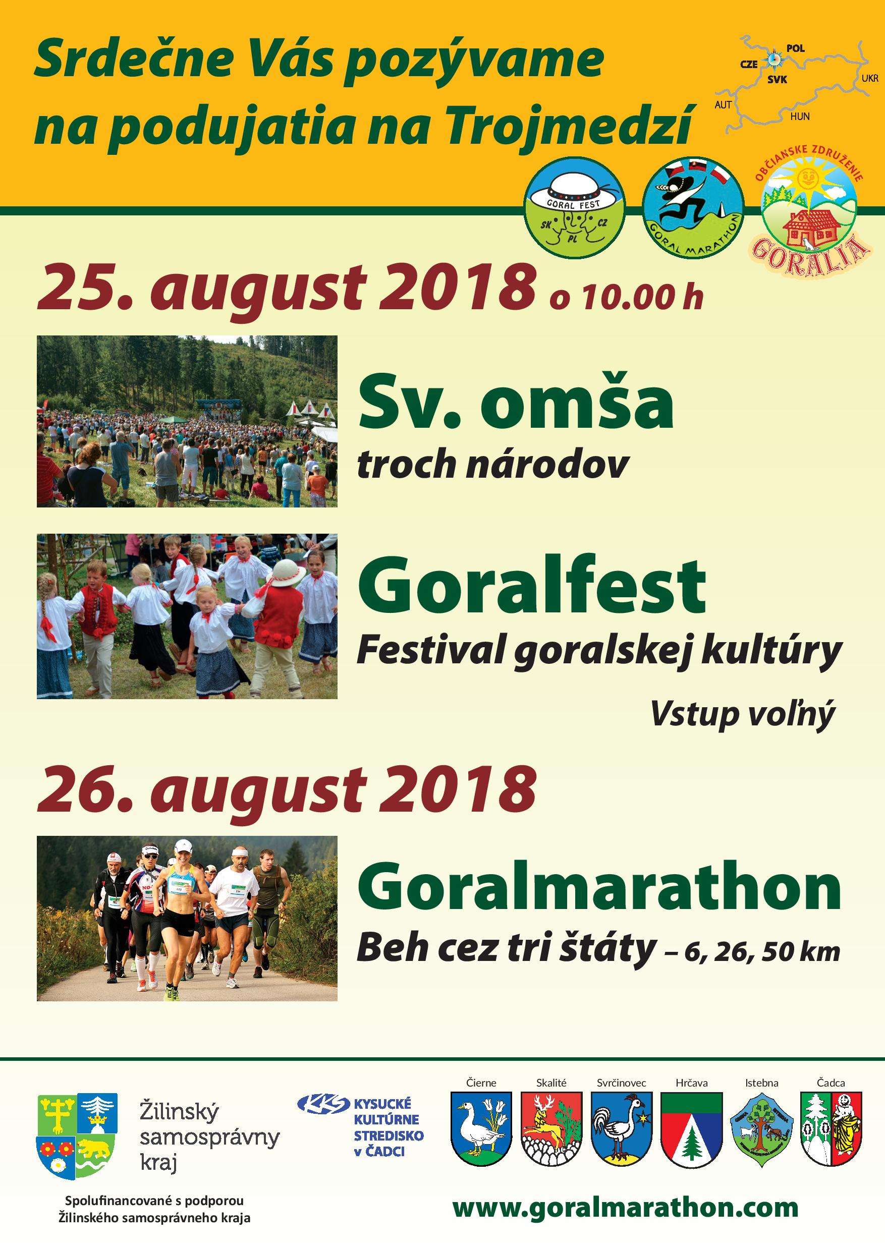 Plagát Goralfest a Goralmarathon 2018 page 001