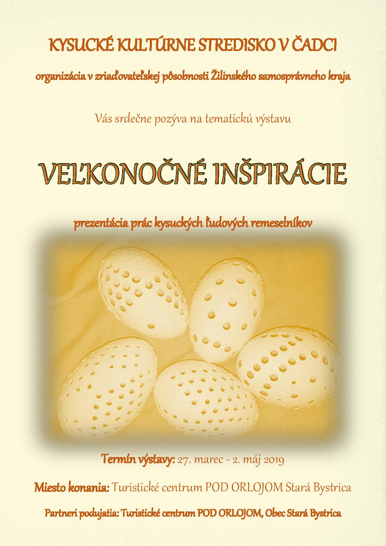 Veľkonočné inšpirácie pozvánka Stará Bystrica page 001