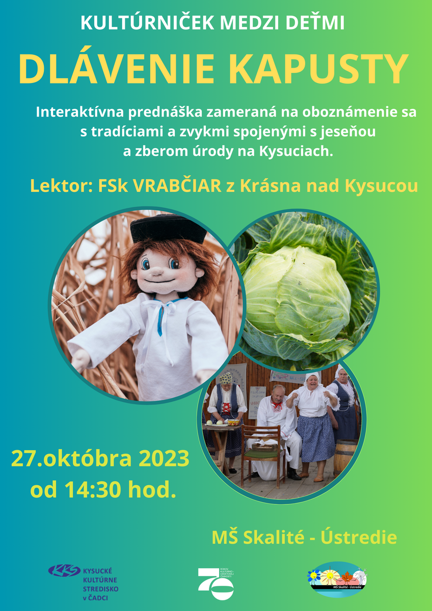 Dlávenie kapusty Skalité Ústredie