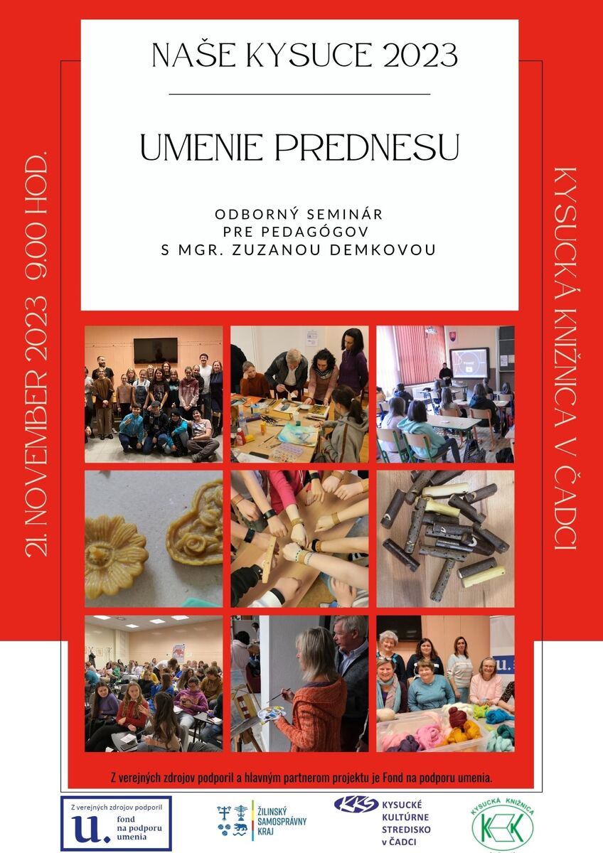 Naše Kysuce 2023 Umenie prednesu 