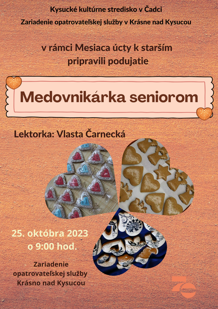 Medovnikárka seniorom 25.10.2023