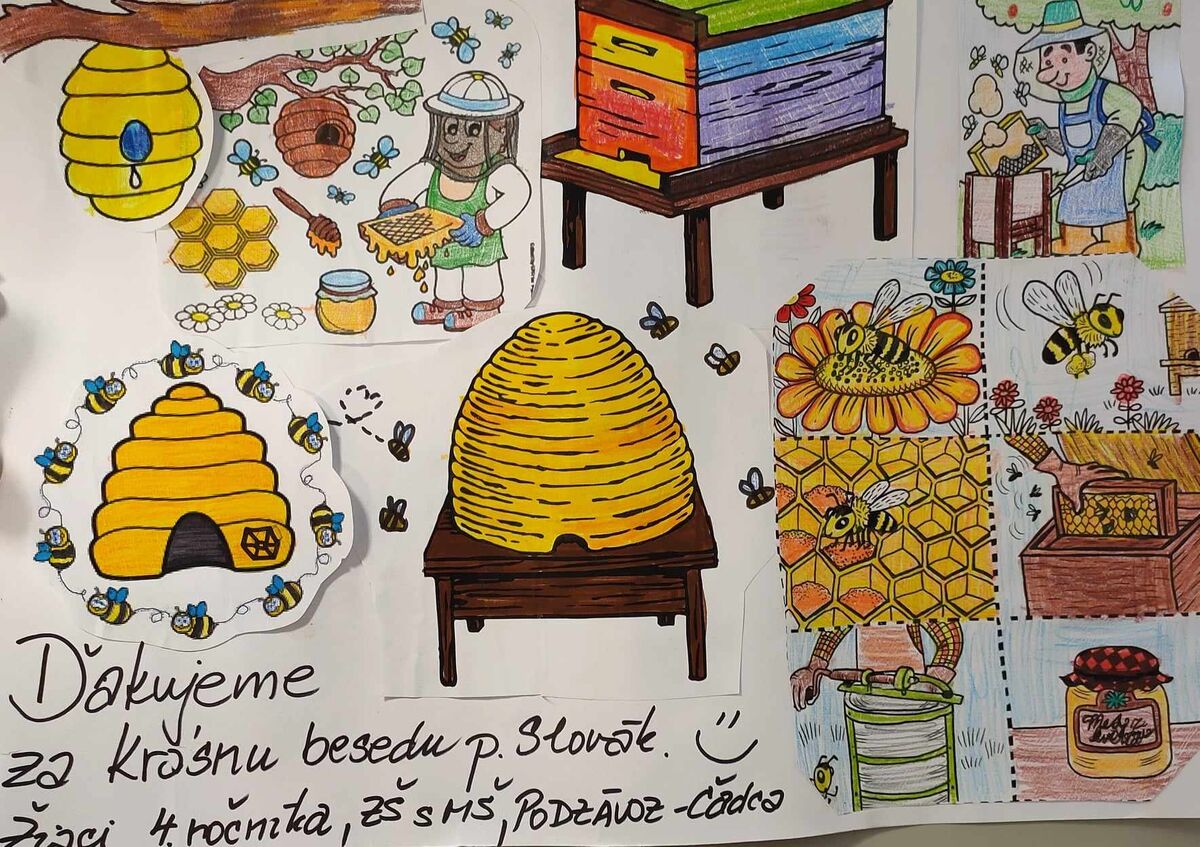 Obrázok od žiakov pre včelárajpg