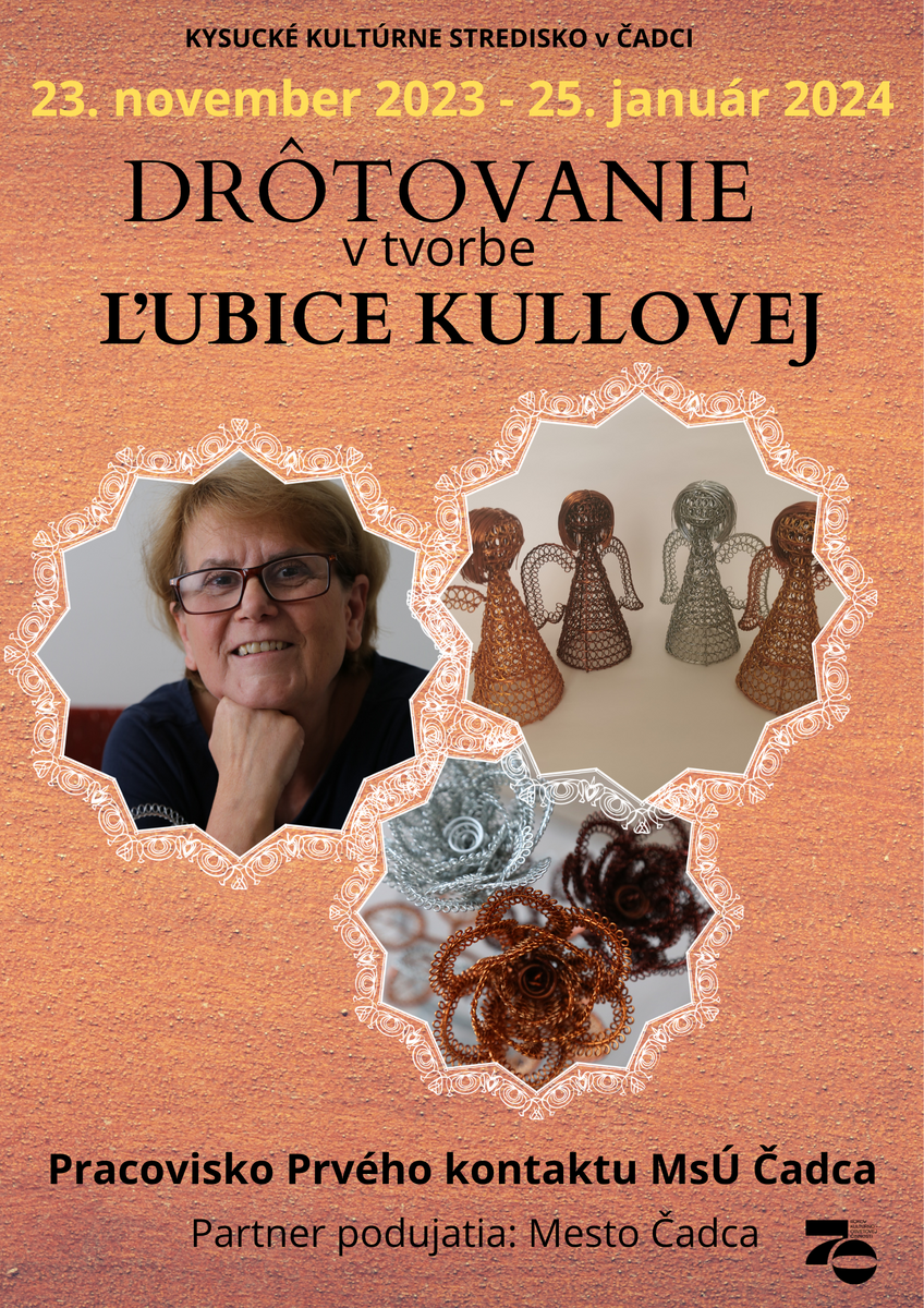 PLAGÁT VÝSTAVA Ľ. KULLOVÁ