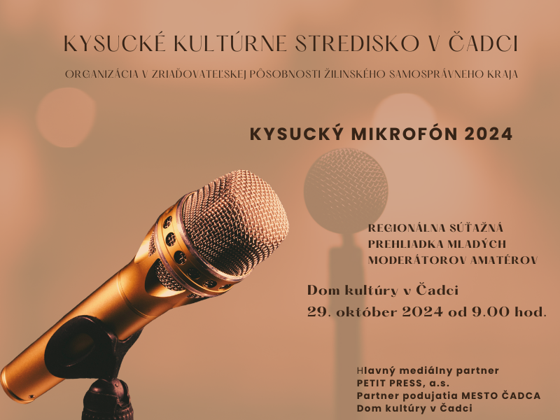 Kysucký mikrofón 2024