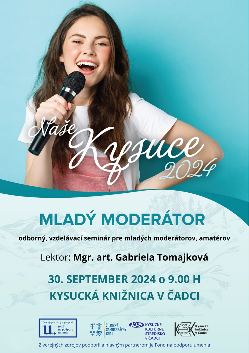 Mladý moderátor 2 2024 Naše Kysuce