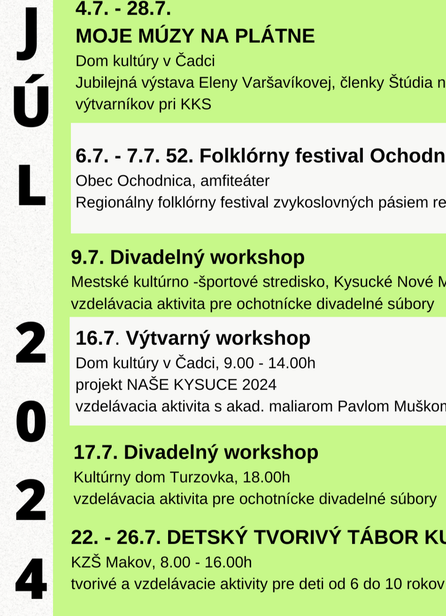 jul kalendarium 1