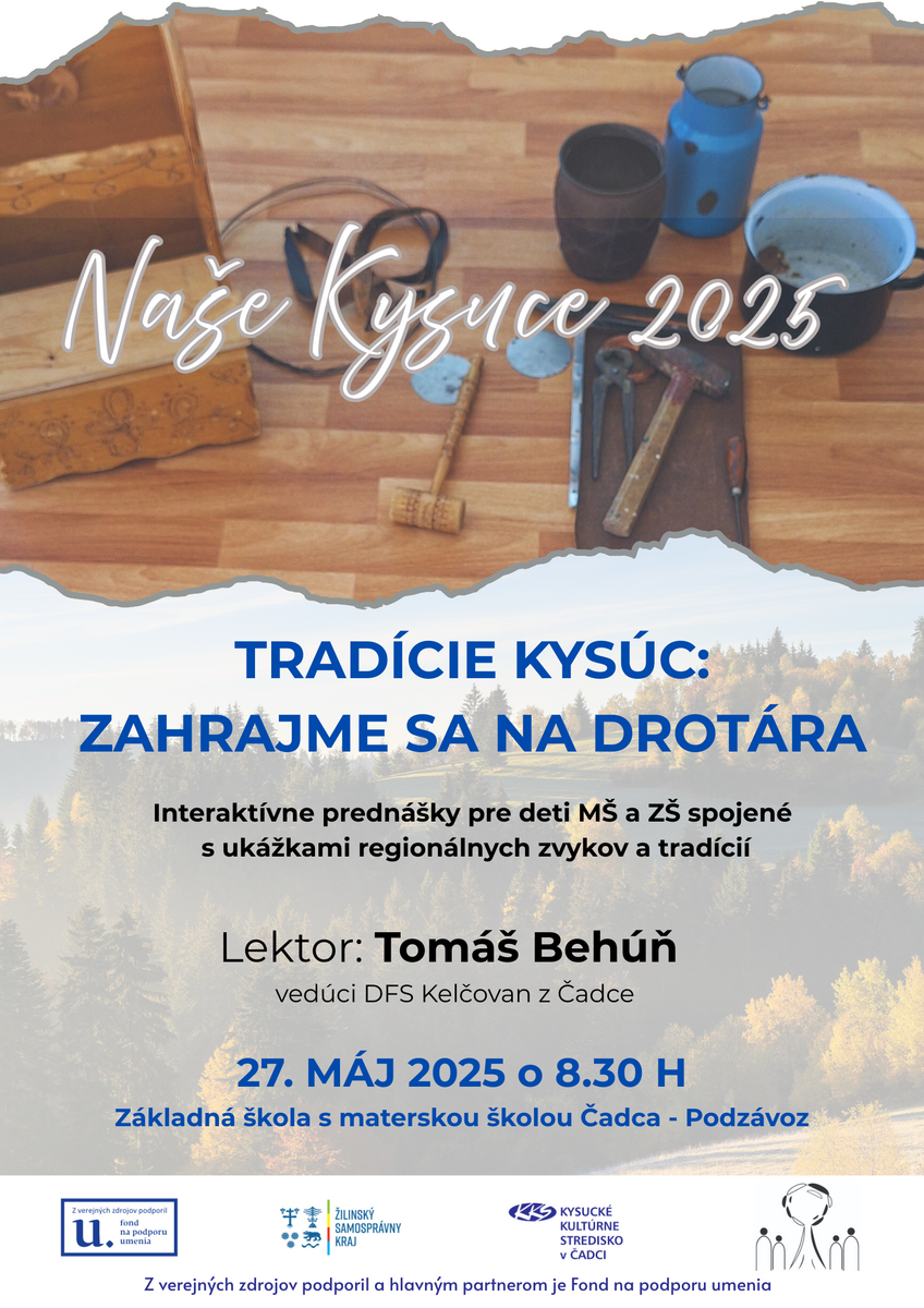 NAŠE KYSUCE ZAHRAJME SA NA DROTÁRA plagát
