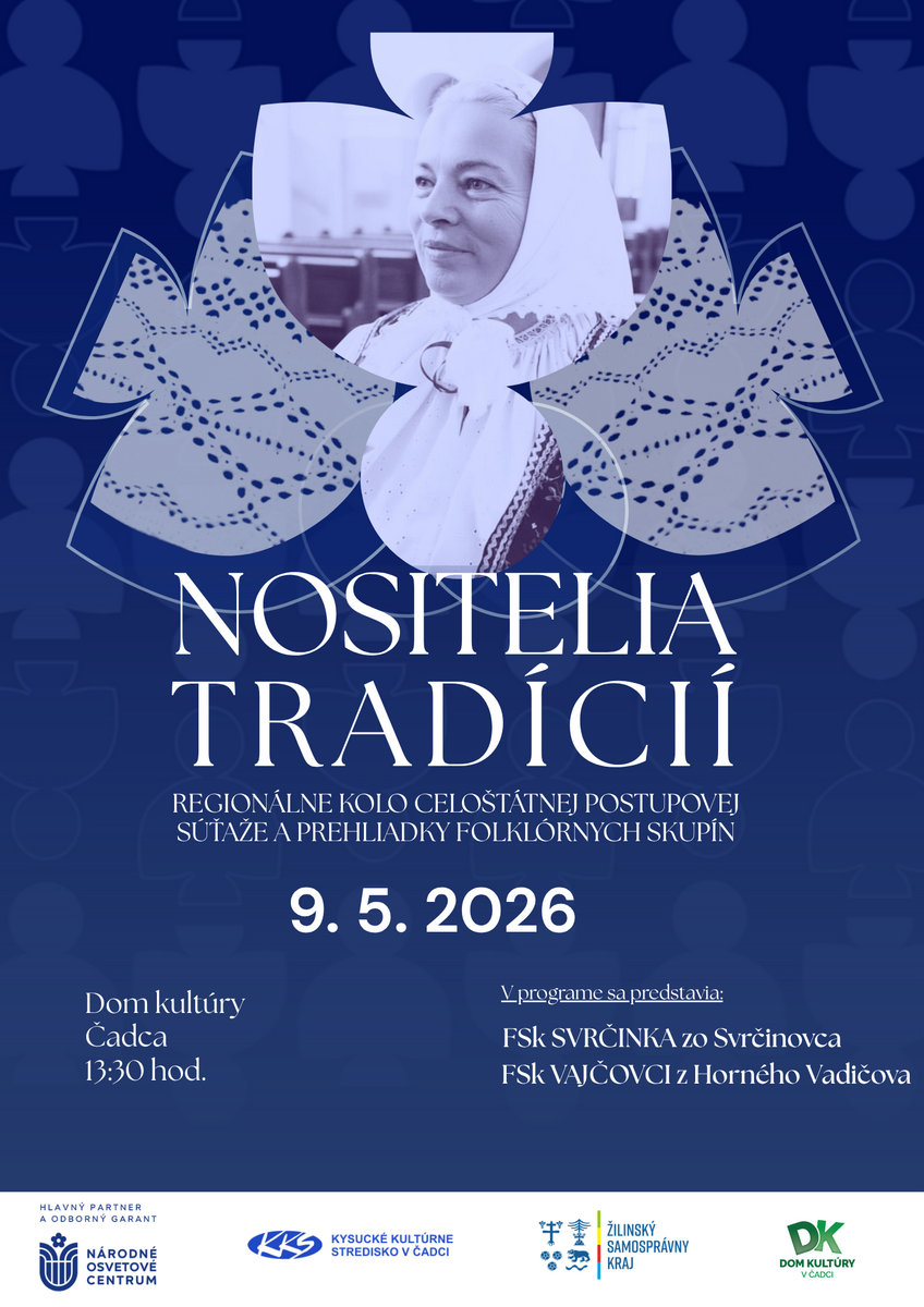 Plagát NOSITELIA TRADICIÍ 2026 FINAL 2