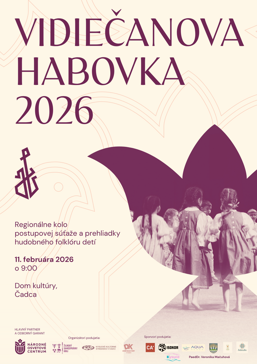 Vidiečanova Habovka 2026 PLAGÁT finál