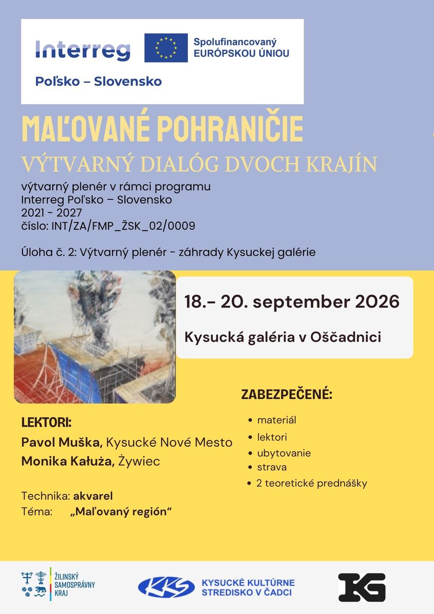 Pozvánka na výtvarný plenér SK