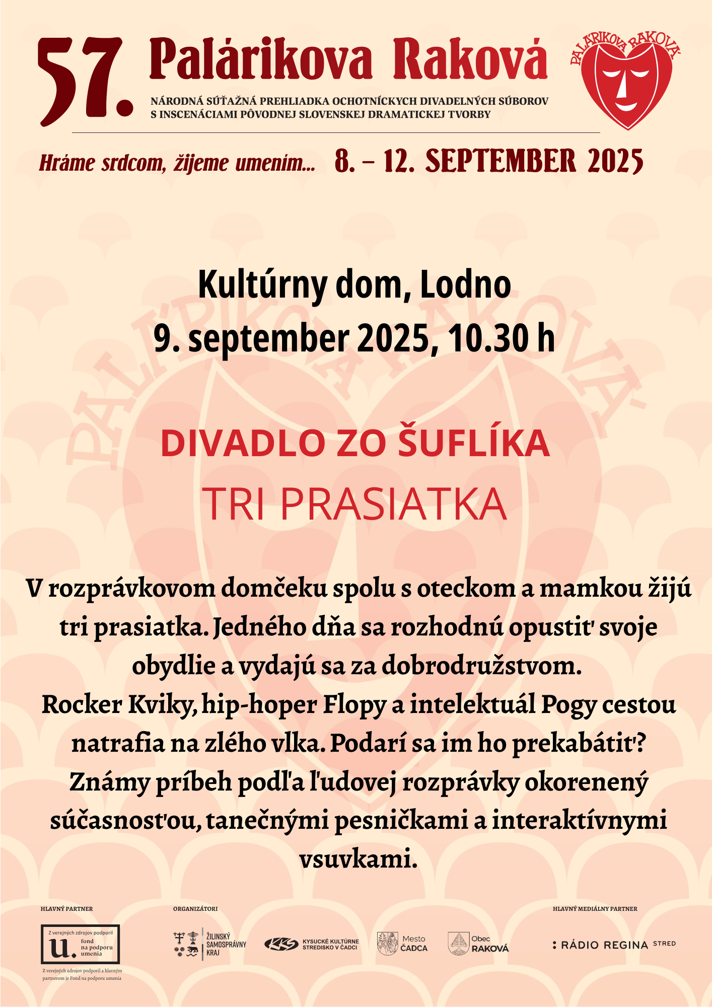 57. PR Divadlo zo šuflíka Tri prasiatka