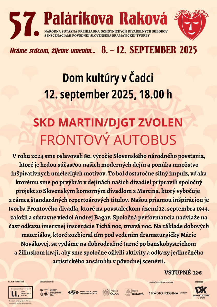 57. PR DJGT SKD Frontový autobus
