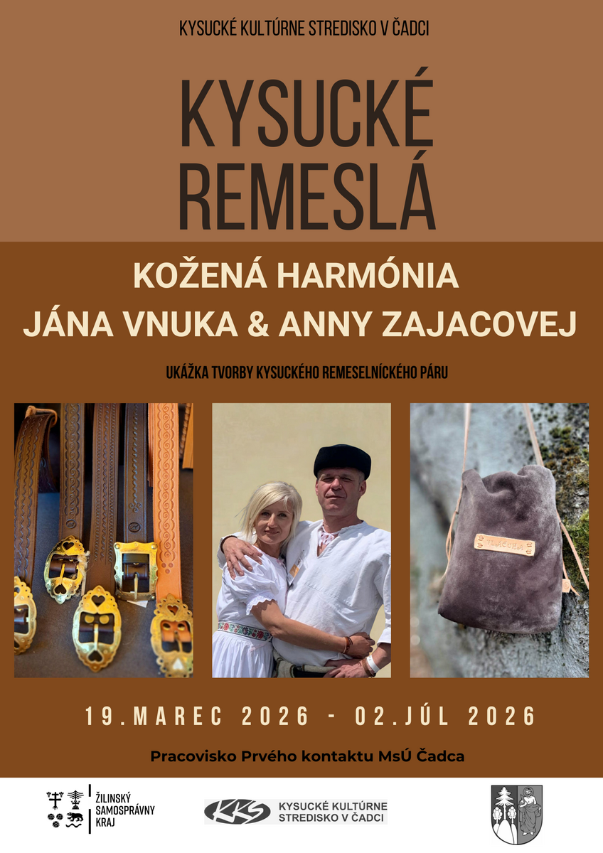 Plagát Ján VnukAnna Zajacová výstava
