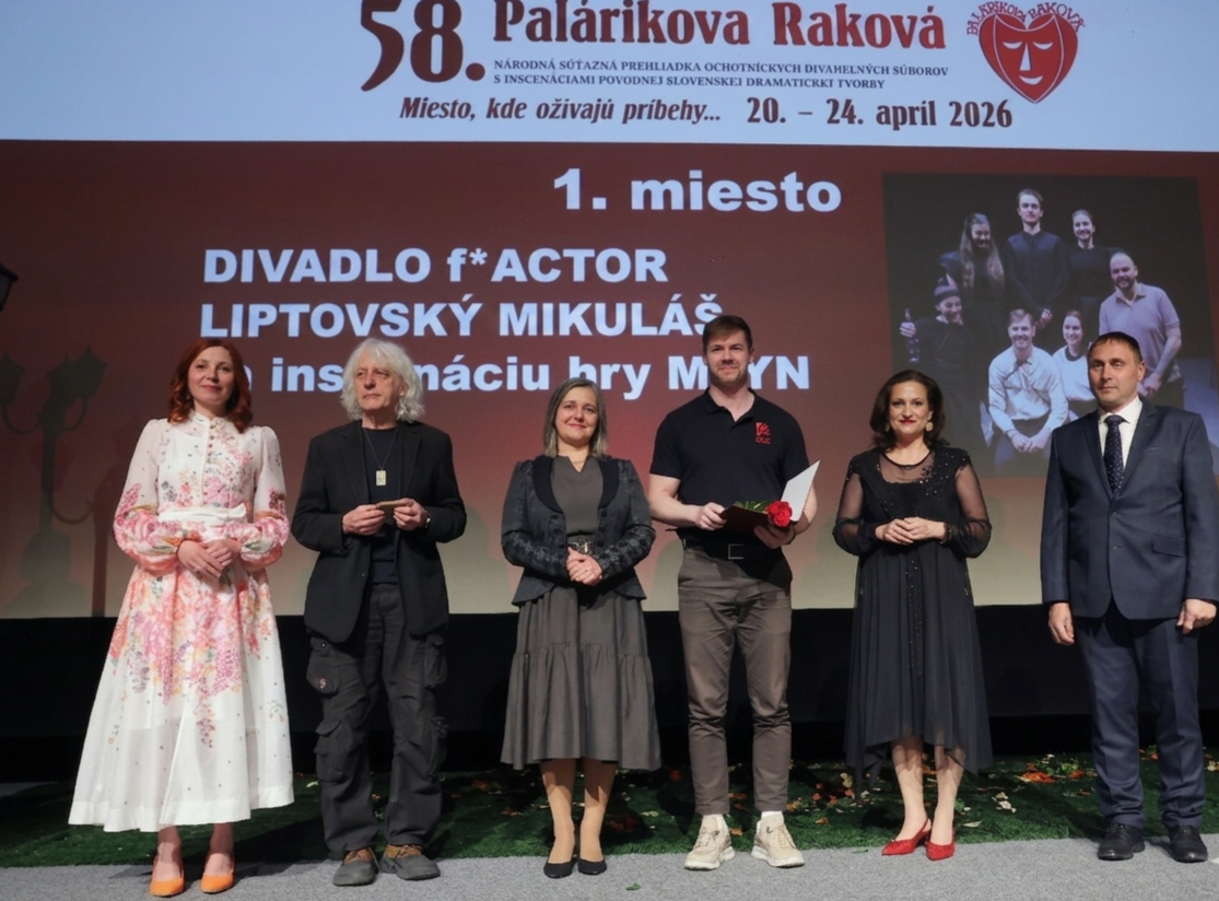 Divadlo Factor 1.miesto