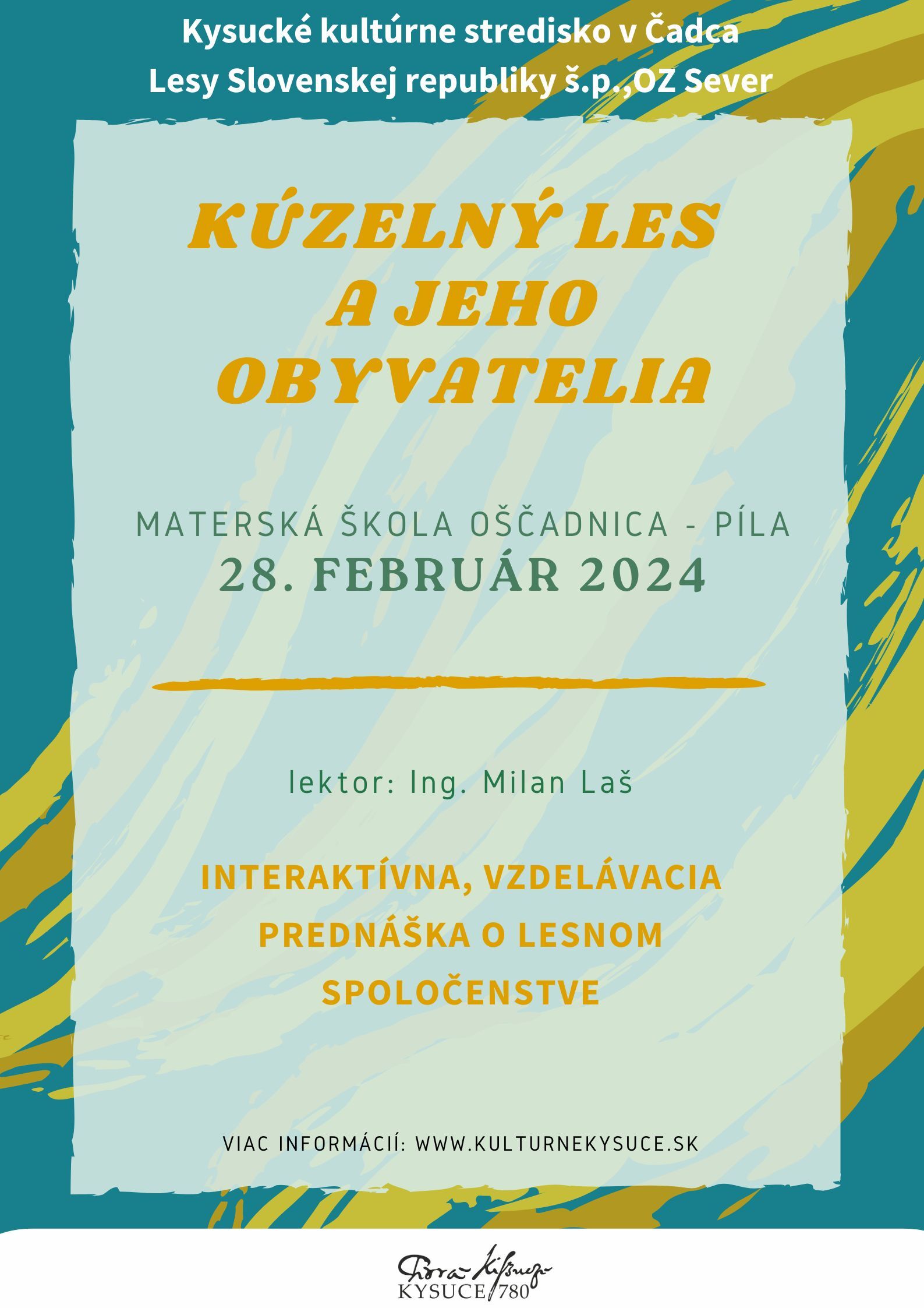 Modrá a žltá Ťahy štetcom Školská trieda Predškolský Plagát
