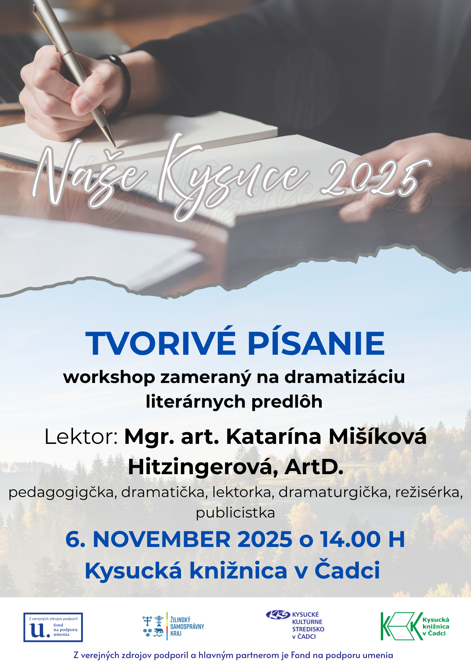 Naše Kysuce 2025 Tvorivé písanie november