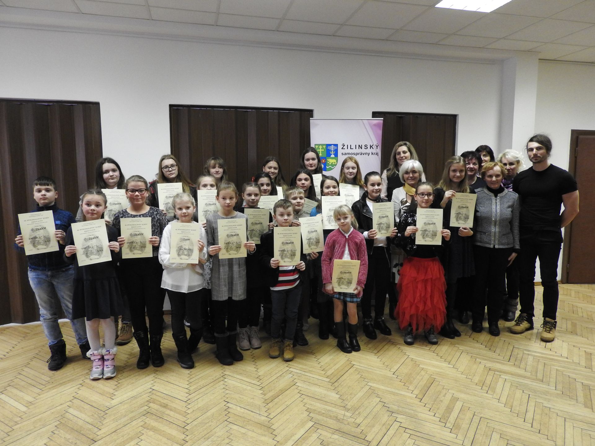 Ocenení recitátori obvod Turzovka