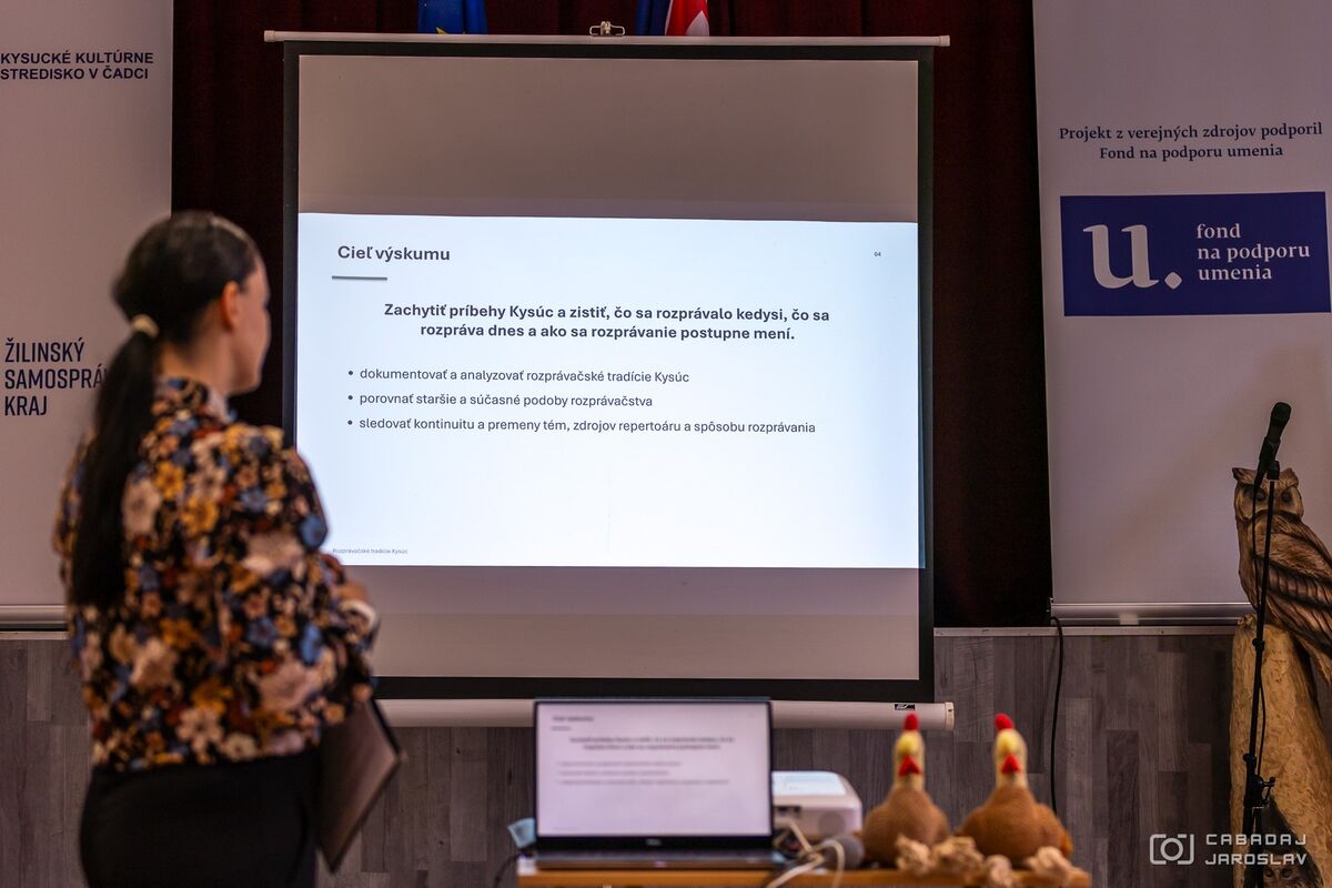 Odborná konferencia Rozprávačské tradície Kysúc 1