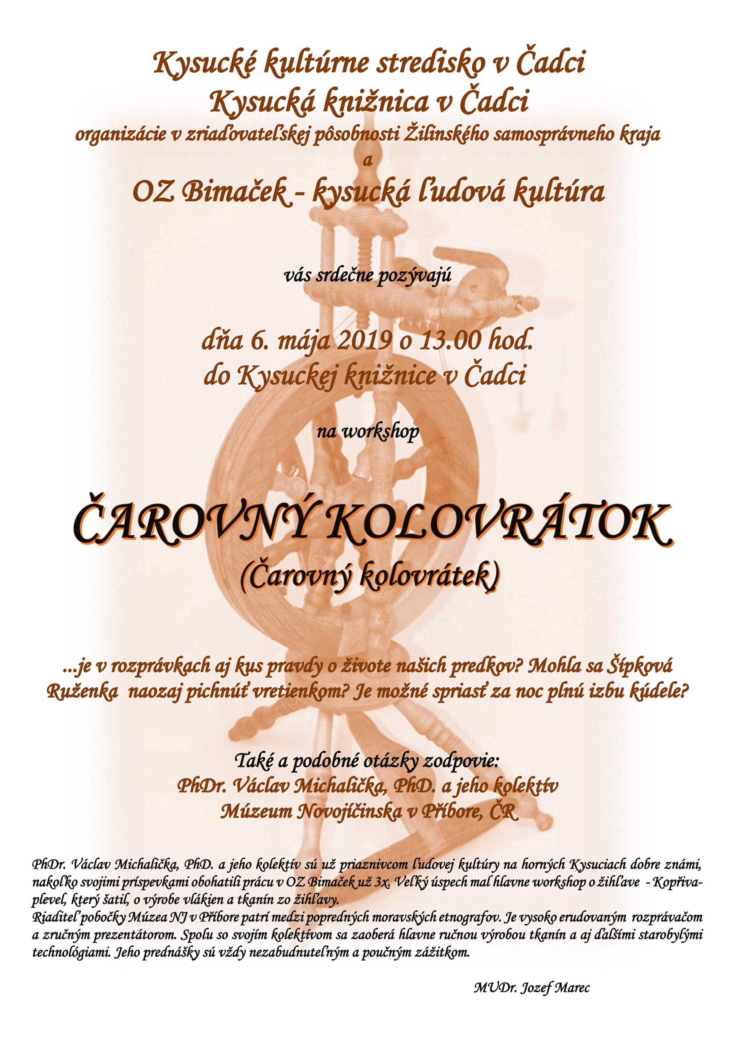 Plagát Čarovný kolovrátok final