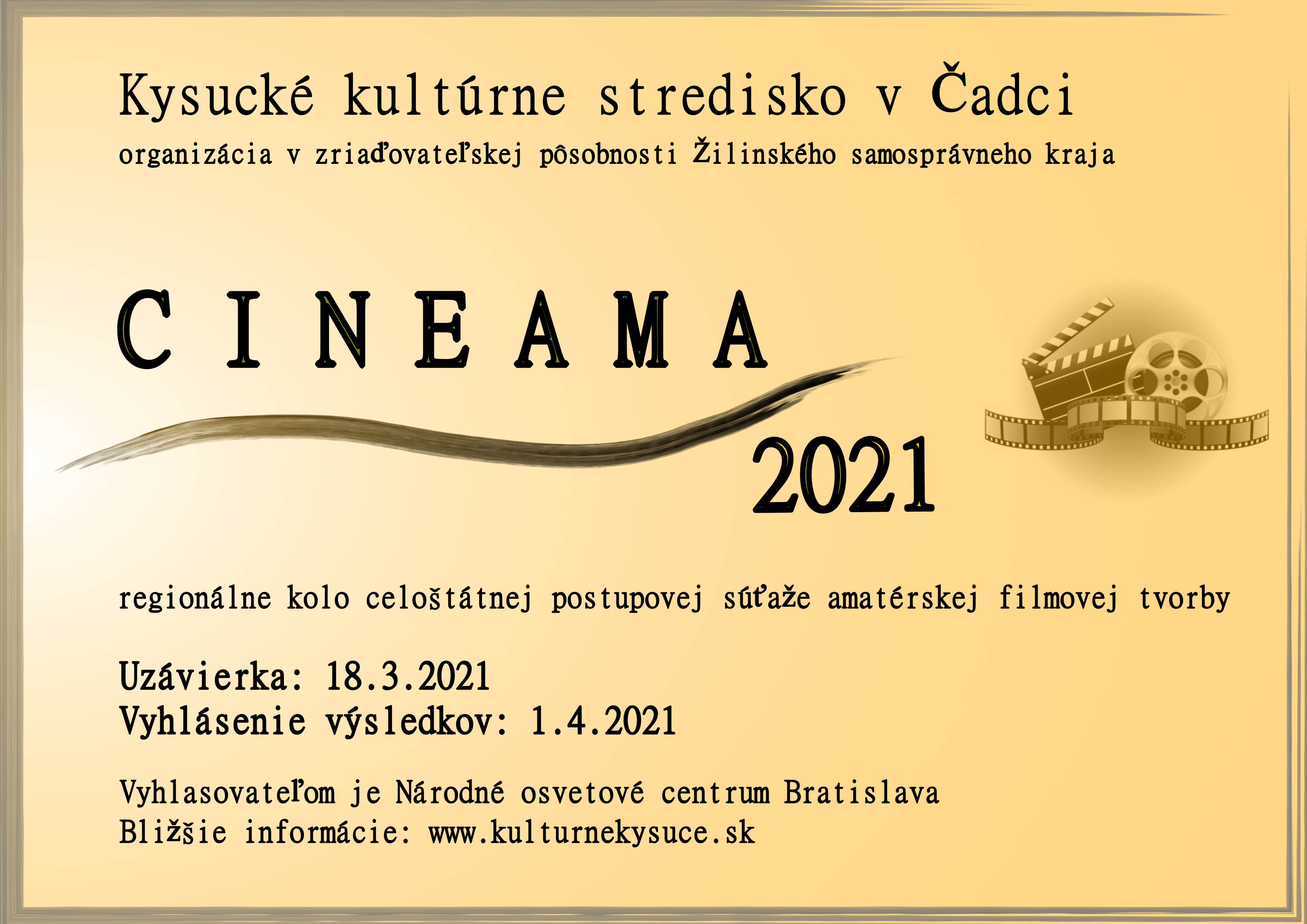 Pozvánka CINEAMA