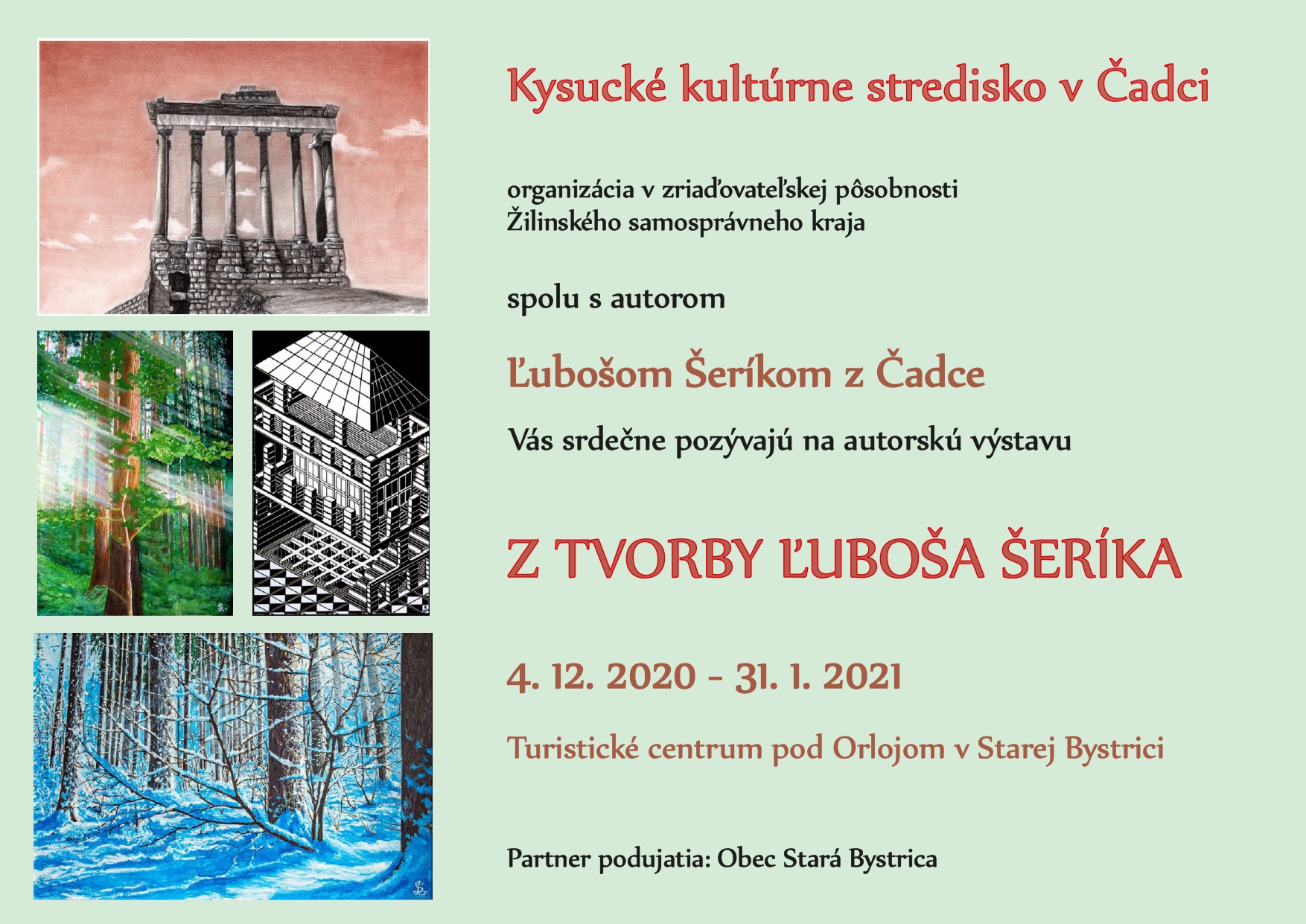 Pozvánka Ľuboš Šerík