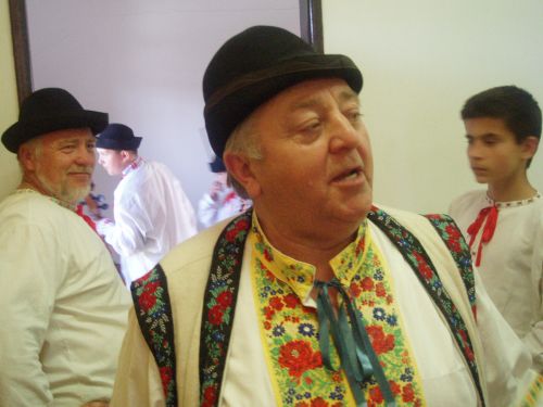 Jeden zo zakladateľov festivalu, heligónkar a rozprávač Pavol Capek zo Skalitého